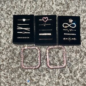 Sparkling Apples Series 5 Smart Watch Accessories Set